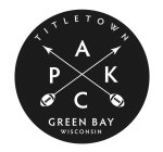 TITLETOWN PACK GREEN BAY WISCONSIN