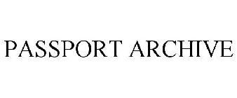 PASSPORT ARCHIVE