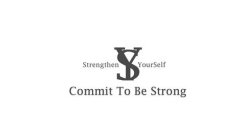 STRENGTHEN YOURSELF YS COMMIT TO BE STRONG