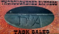 D.A. BRAND IN ETCHED TEXT