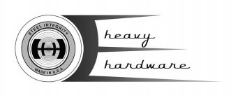 HEAVY HARDWARE STEEL INTEGRITY MADE IN U.S.A.