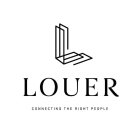 L LOUER CONNECTING THE RIGHT PEOPLE