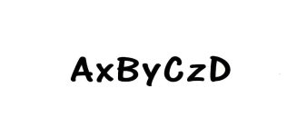 AXBYCZD