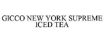 GICCO NEW YORK SUPREME ICED TEA