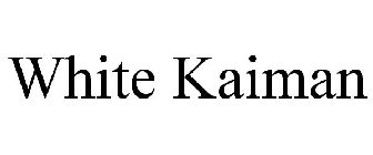 WHITE KAIMAN