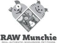 RAW MUNCHIE REAL.AUTHENTIC.WHOLESOME.PETFOOD