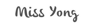 MISS YONG