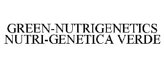 GREEN-NUTRIGENETICS NUTRI-GENETICA VERDE