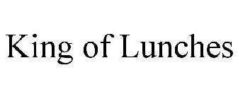 KING OF LUNCHES