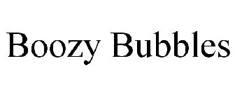 BOOZY BUBBLES