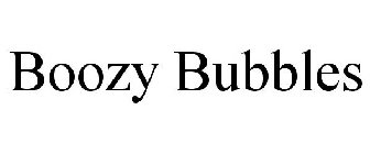 BOOZY BUBBLES