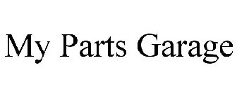 MY PARTS GARAGE