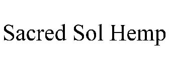 SACRED SOL HEMP