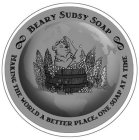 MC BEARY SUDSY SOAP MC MAKING THE WORLD A BETTER PLACE, ONE SOAP AT A TIME