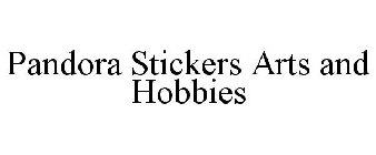 PANDORA STICKERS ARTS AND HOBBIES