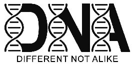 DNA DIFFERENT NOT ALIKE