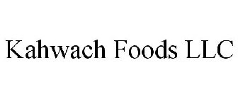 KAHWACH FOODS LLC