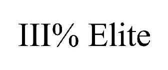 III% ELITE