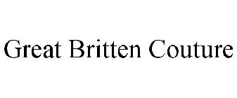 GREAT BRITTEN COUTURE