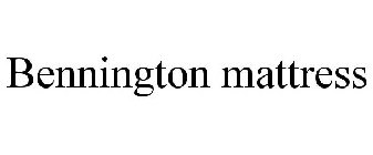 BENNINGTON MATTRESS