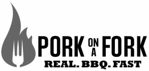 PORK ON A FORK REAL. BBQ. FAST
