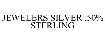 JEWELERS SILVER .50% STERLING