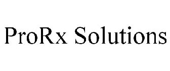 PRORX SOLUTIONS