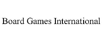 BOARD GAMES INTERNATIONAL