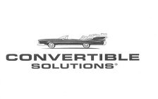 CONVERTIBLE SOLUTIONS