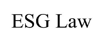 ESG LAW