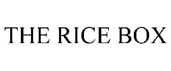 THE RICE BOX