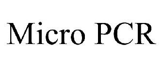 MICRO PCR
