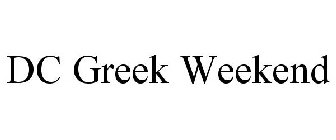 DC GREEK WEEKEND