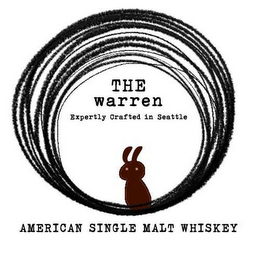 THE WARREN EXPERTLY CRAFTED IN SEATTLE AMERICAN SINGLE MALT WHISKEY