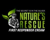 THE SECRET IS IN THE SILVER NATURE'S RESCUE FIRST RESPONDER CREAM