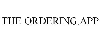 THE ORDERING.APP