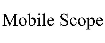 MOBILE SCOPE