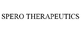 SPERO THERAPEUTICS