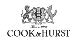 CH PIONEERS IN CLOTHING SINCE 1908 COOK & HURST