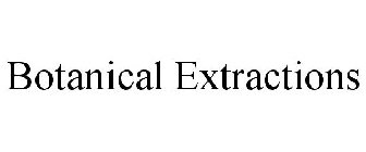 BOTANICAL EXTRACTIONS
