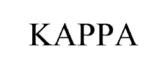 KAPPA Trademark of BASIC TRADEMARK S.R.L. - Registration Number 5894327 -  Serial Number 88056751 :: Justia Trademarks