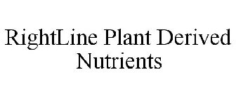 RIGHTLINE PLANT DERIVED NUTRIENTS
