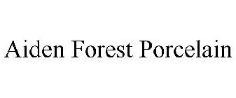 AIDEN FOREST PORCELAIN
