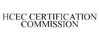 HCEC CERTIFICATION COMMISSION