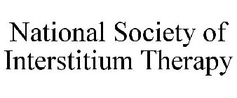 NATIONAL SOCIETY OF INTERSTITIUM THERAPY