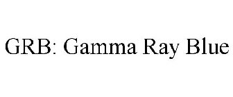 GRB: GAMMA RAY BLUE