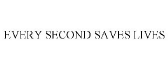 EVERY SECOND SAVES LIVES