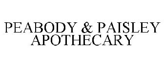 PEABODY & PAISLEY APOTHECARY