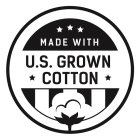 MADE WITH U.S. GROWN COTTON