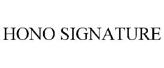 HONO SIGNATURE